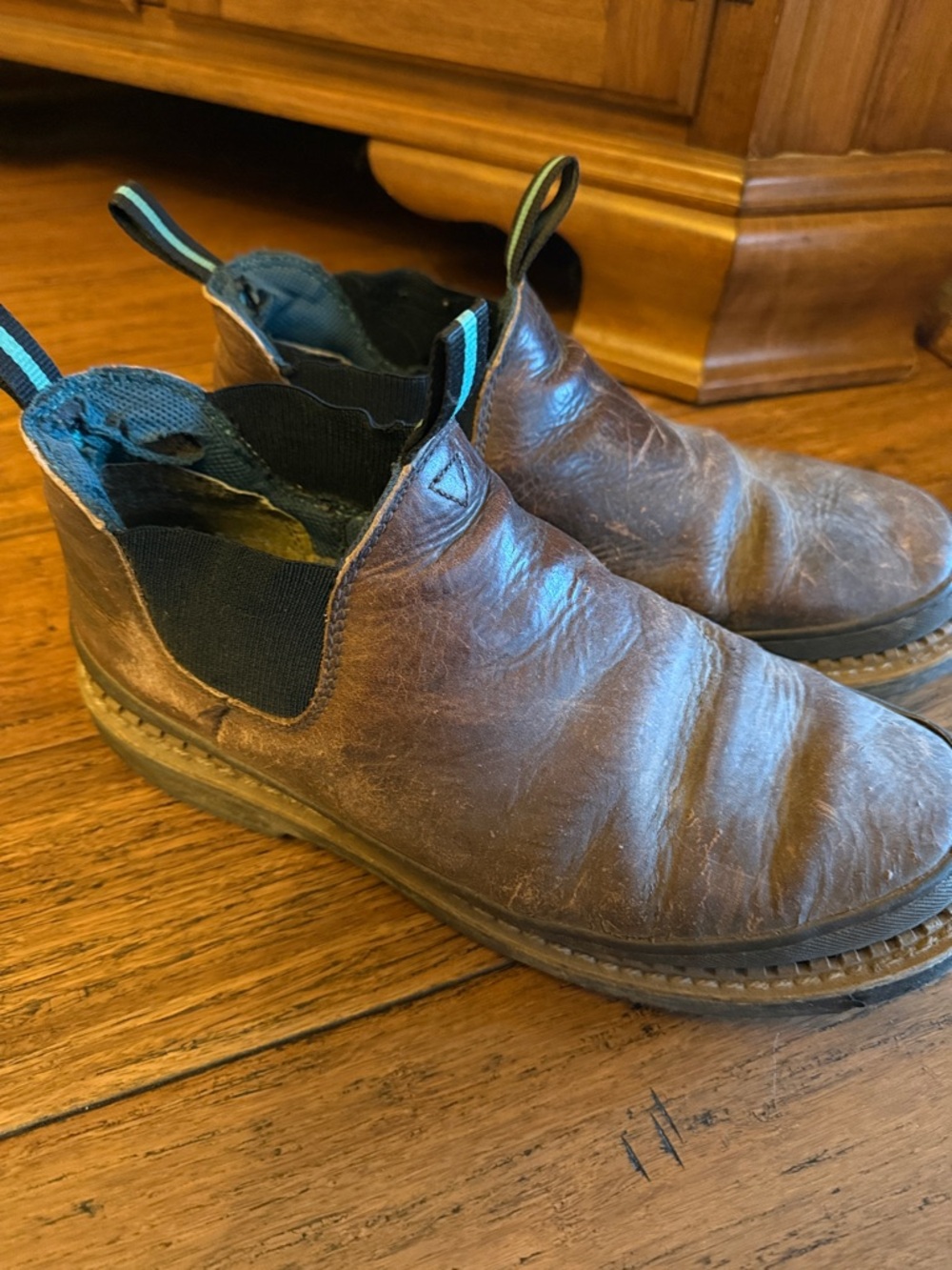 Georgia Boot Brown Leather Romeo Work Boots